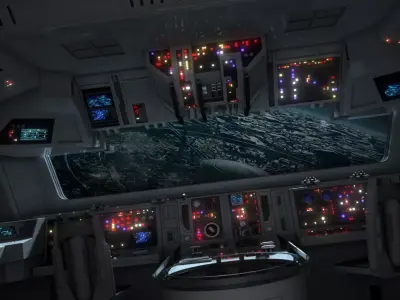 Star Wars Tantive IV Interior 3D model