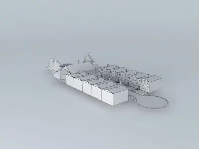 small street Free 3D model
