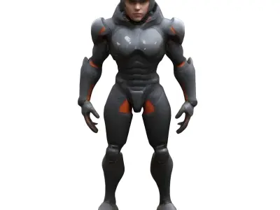 Cyber Warriors Collection 3D print model