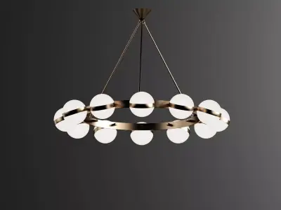 Ceiling light 3D model 105