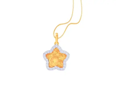 Kids Pendant - 72 3D print model