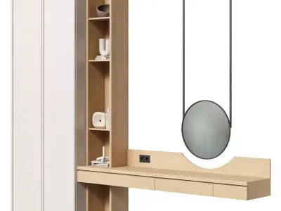Modular hallway composition RJ Easy Design 01 3D model