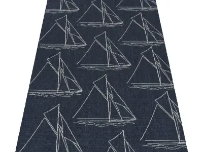 Rug Set 727 3D model