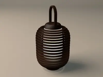 Reed Lamp 1 3D model