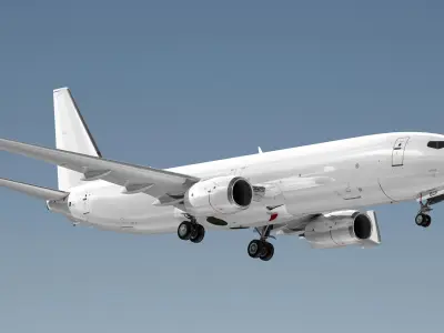  Boeing 737-800BCF Generic White 