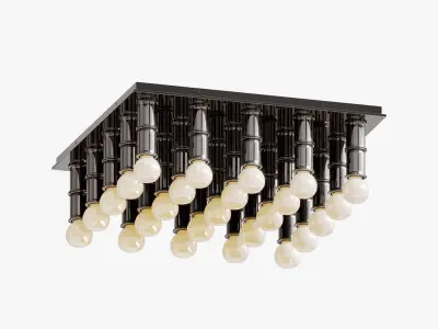 Meurice ceiling light designed by jonathan adler 3D model