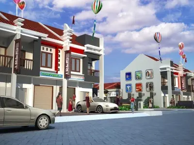 TWT Regency site plan Free 3D model