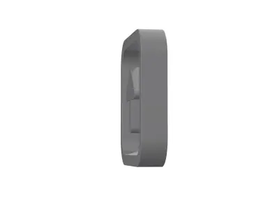 3d arrow alt square up Low-poly 3D model