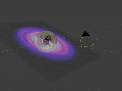Black Hole Free 3D model