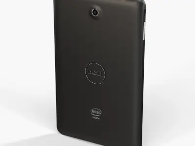 Dell Venue 8 tablet Low-poly 3D model