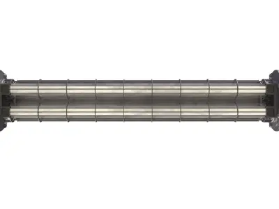 Industrial factory lamp 3D model