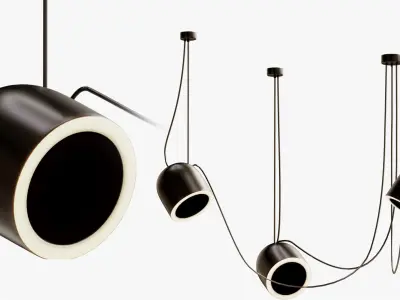 Shilo Dohar Dobo Pendant Lamp 3 3D model
