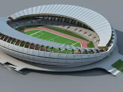 Gymnasium 5 3D model