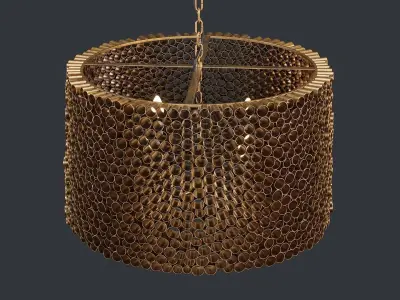 Port Merion Chandelier 3D model