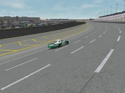 Kentucky Speedway Game Ready Low-poly 3D model