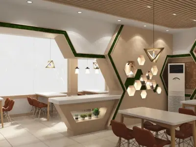 Restaurant Kindergarten 3D model