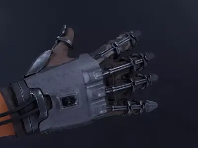 Robotic Gloves 3D model