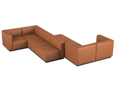 Living Landscape 730 Sofa Composition 1 3D model