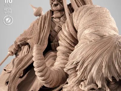 STAR WARS Bantha Sculpture 3D print model