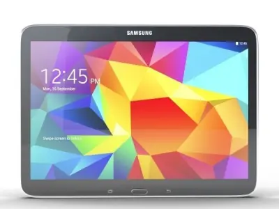 Samsung Galaxy Tab 4 10 Black 3D model