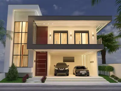 Villa Exterior  3D model