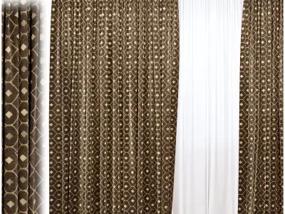 Curtain 23 3D model