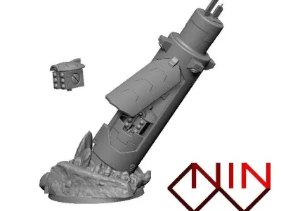 Coral Drop Capsule 3D print model