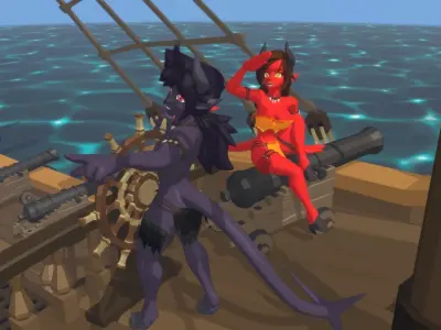 Acheron Devilish Clean Low-poly 3D model