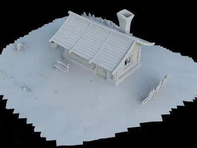 Fairy House 3D model
