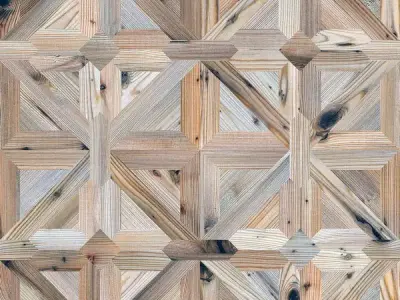 Classic pattern parquet of natural wood seamless texture 4000px Texture get