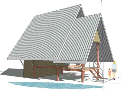 Creative Design-Holiday Cabin-086 3D model