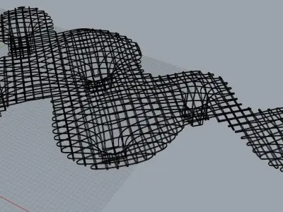 metropol parasol hermann mayer 3D model