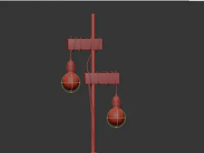 TOWNSHEND floor lamp 3D model