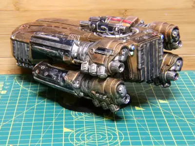 Obsidian Guard - Vultur Carrier 3D print model