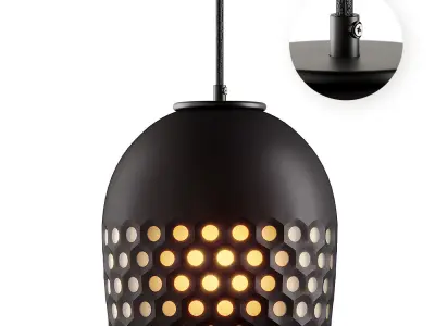 SUN SPOT GLASS PENDANT from Richmond 3D model