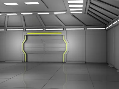 Sci Fi Room  3D model