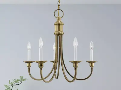 Eckard Light Classic Traditional Chandelier 3D model