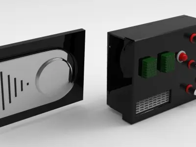 Darth Vader Chest box belt box  Armor ANH  STL file for 3d print 3D model