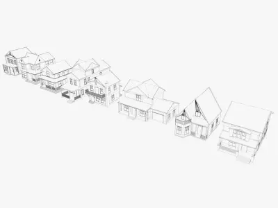 House Collection 2 3D model