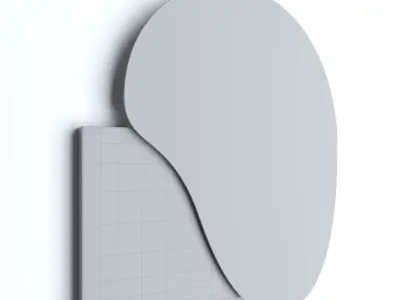  Noom Lake Mirror 4 by NOOM Free 3D model