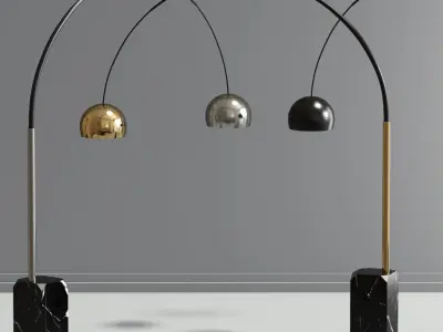 Flos Arco Floor Lamp 3D model