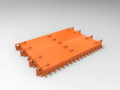 CARGO SHIP HATCH COVER 3D print model