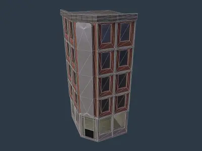 Building Low-poly 3D model