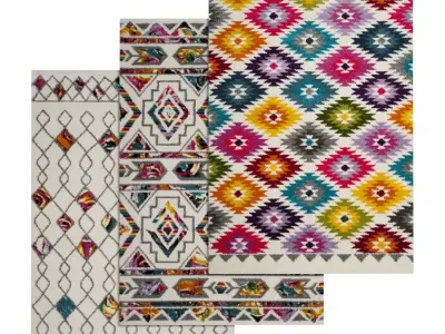 Rug Set 147 3D model