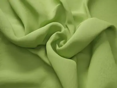 Lime Satin Weave Texture