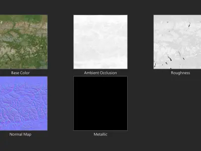  National parks of Alaska - realistic huge scale landscape environments 