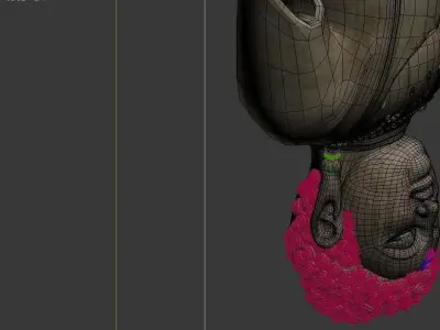 Game Model - Kashayana Buddha Forest Crown 2 3D model