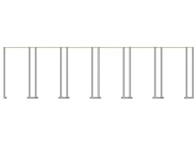 Parking Disabled Bays Free 3D model