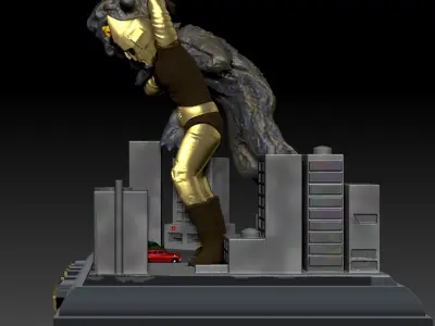 Spectreman - The Man-monster 3D print model