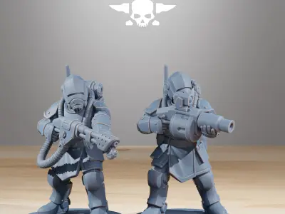 RoyalGuard Commandos 3D print model